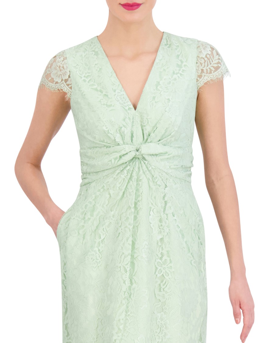 Vince Camuto Abito in Pizzo Scollo a V Donna Tubino