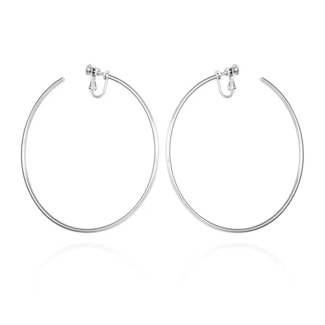 Vince Camuto orecchini a cerchio extra large con clip