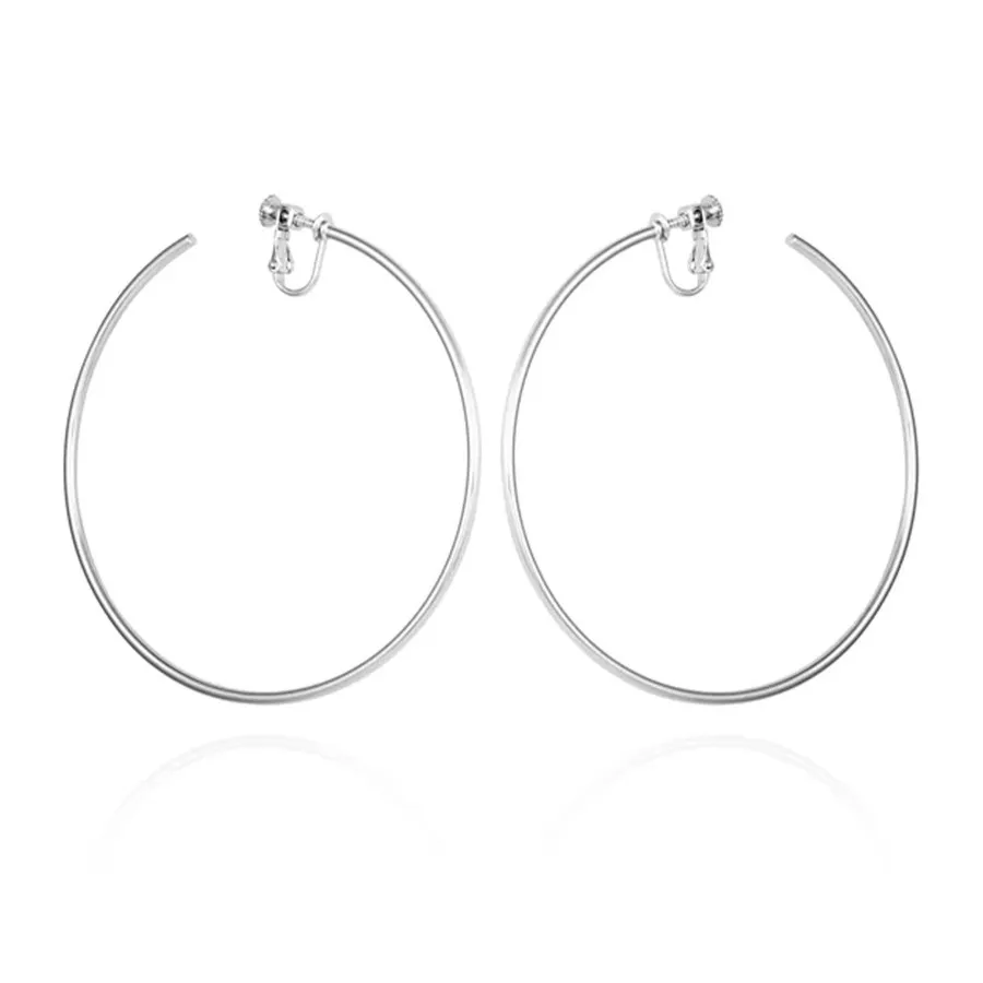 Vince Camuto orecchini a cerchio extra large con clip