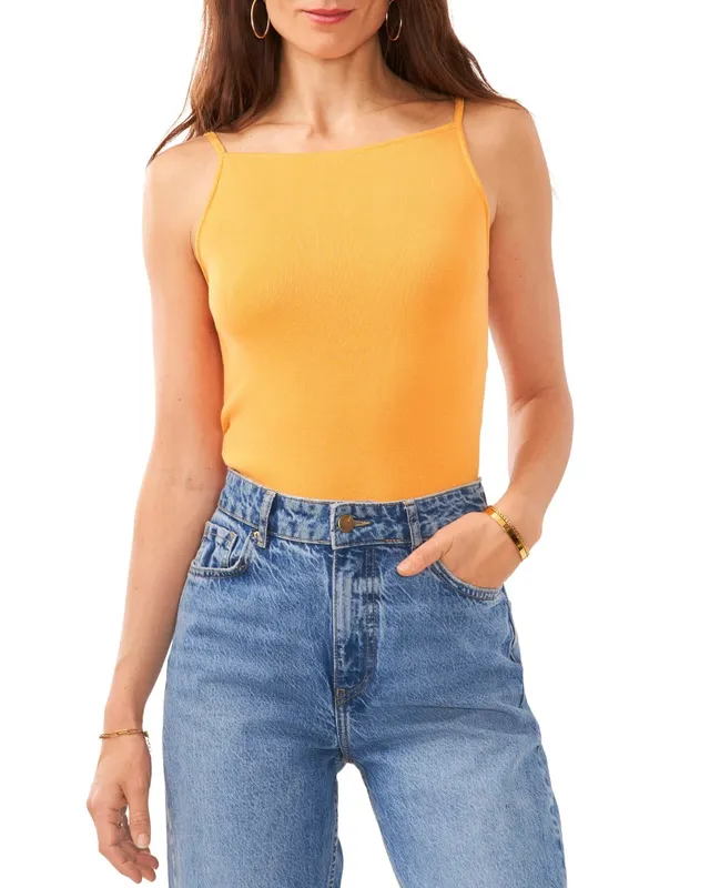 Vince Camuto Tops Canotta in Maglia Scollo a Barca