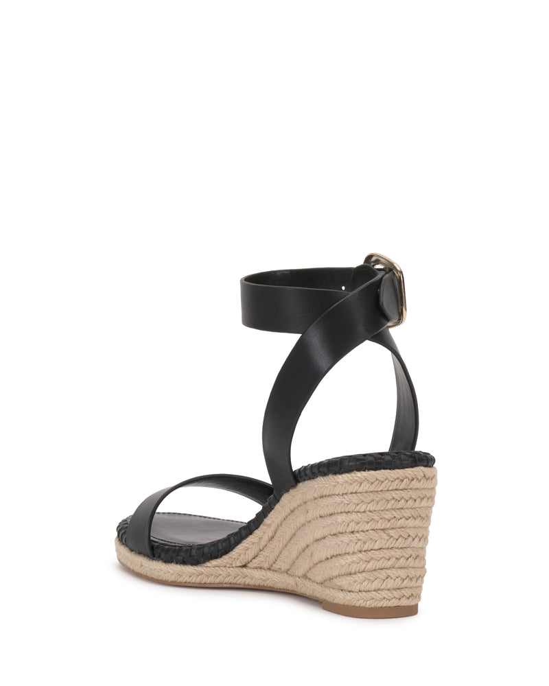 Vince Camuto Fainel Sandalo Zeppa Espadrillas con Fibbia