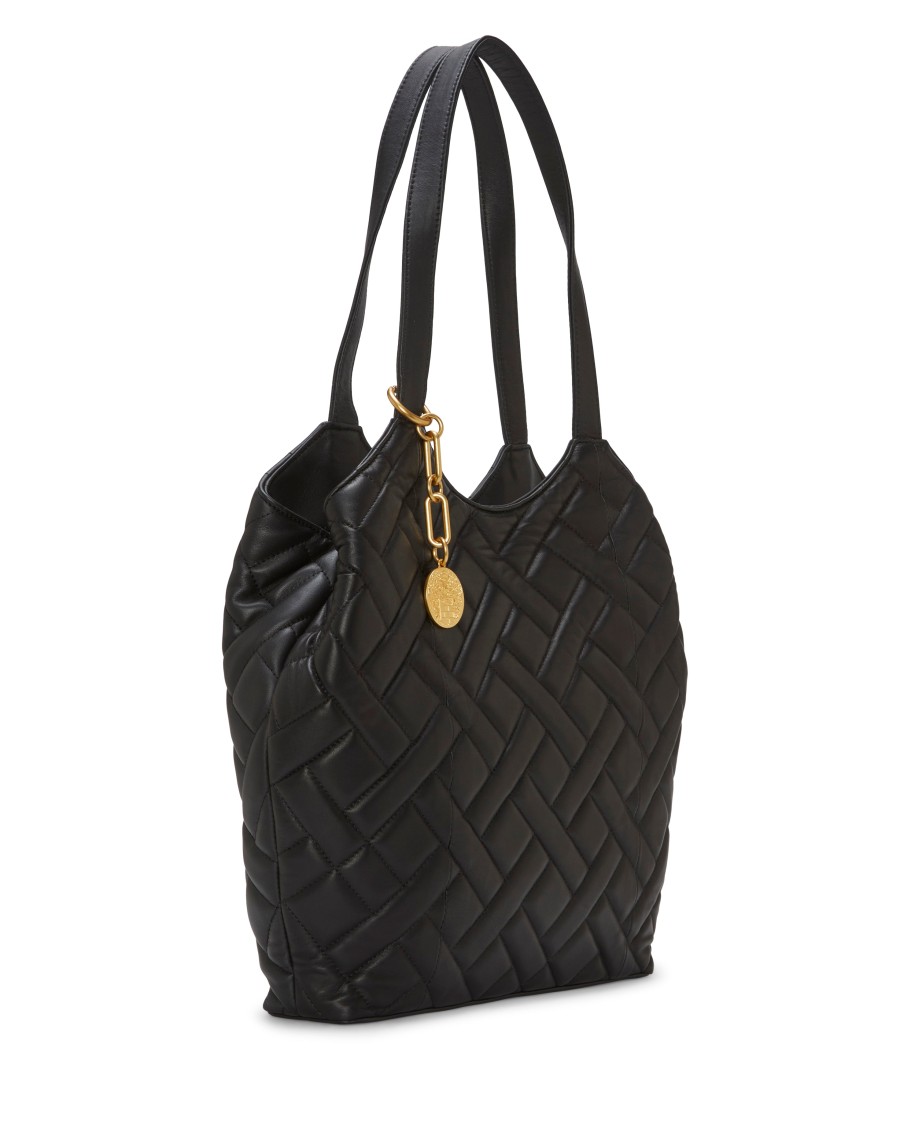 Vince Camuto Kisho tote bag trapuntata catena oro