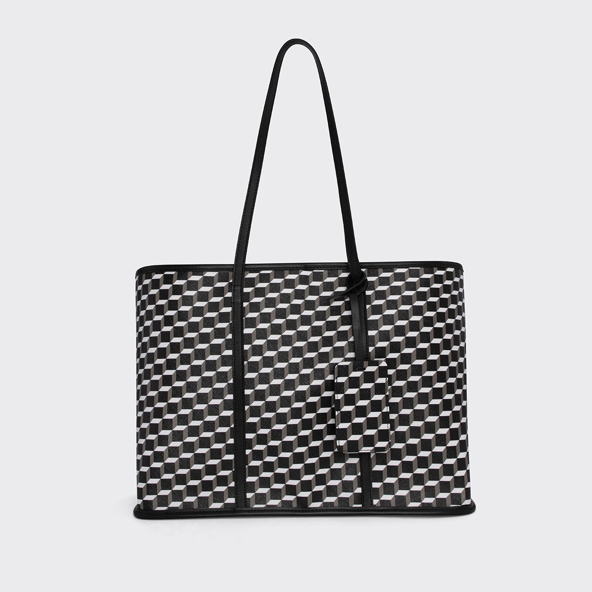 Pierre Hardy Cab Tote borsa donna nero in pelle