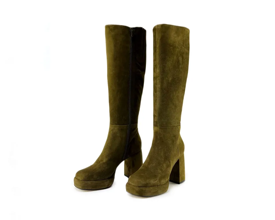 Ton Goût Femme Mility stivali donna tacco 10 cm