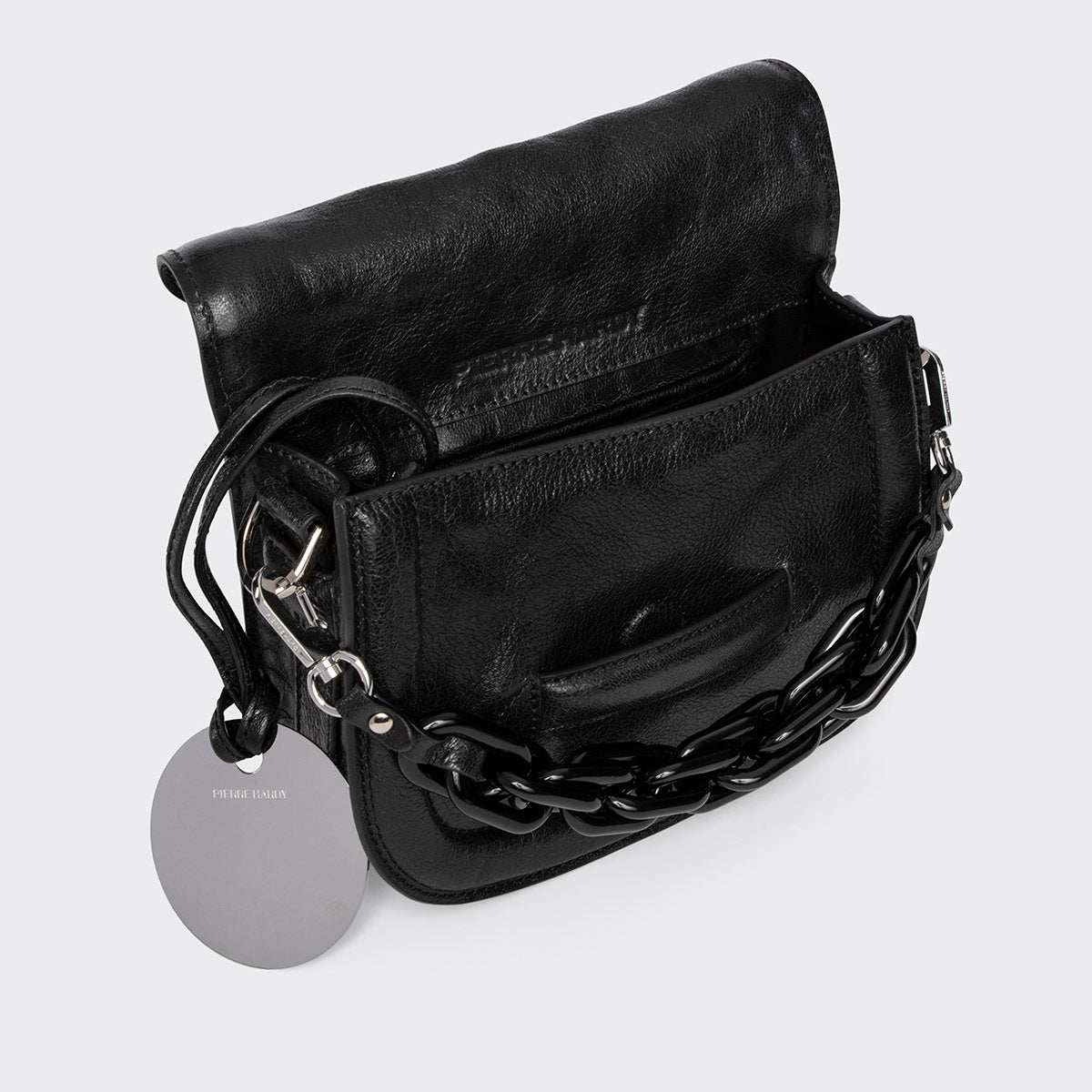 Pierre Hardy Mini Alphaville borsa donna nera tracolla