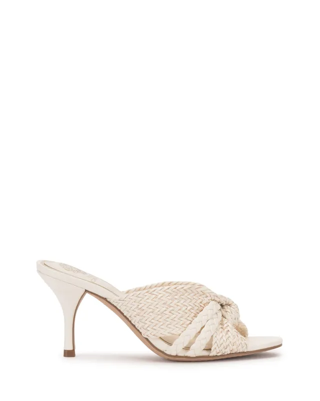 Vince Camuto Pheya Mules Donna Tacco Intrecciato