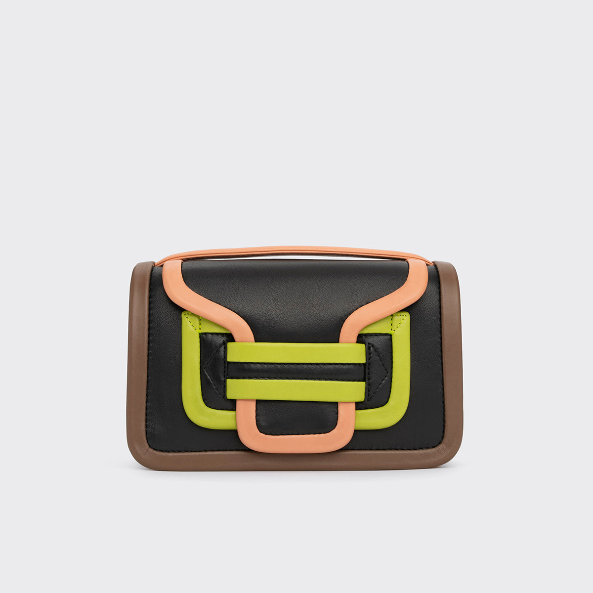 Pierre Hardy Alpha QV08 borsa pelle nera TU tracolla