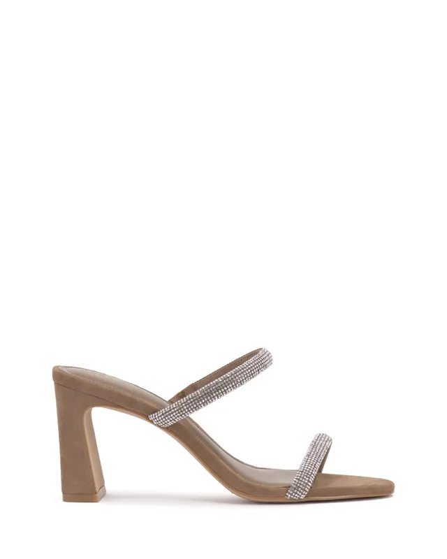 Vince Camuto Azarah mules tacco largo con strass