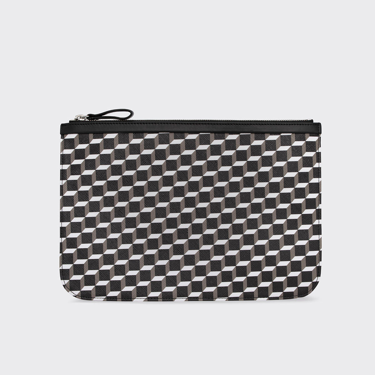 Pierre Hardy Pouch Pochette Nero Cube 30x20 Tela