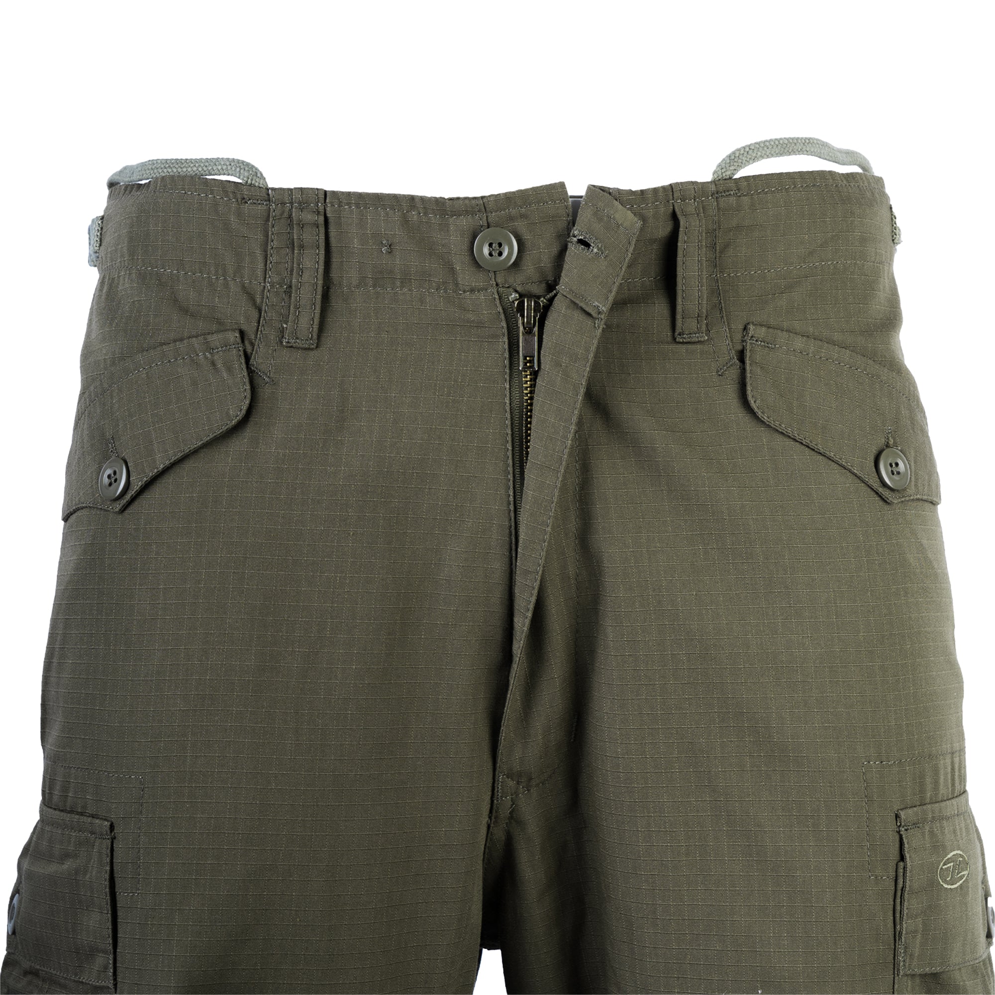 MAK M65 Combat pantaloni tattici uomo nero cotone ripstop