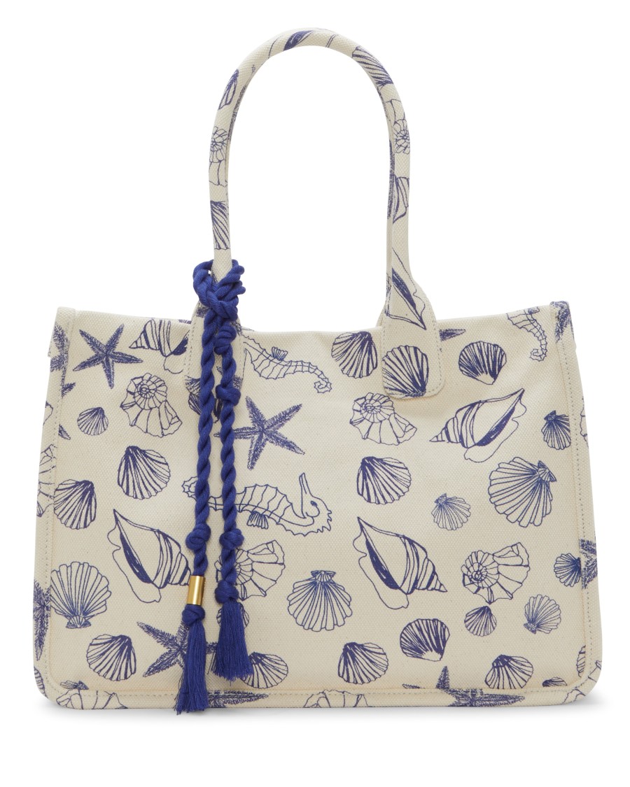Vince Camuto Orla Borsa tote tela oversize fantasia