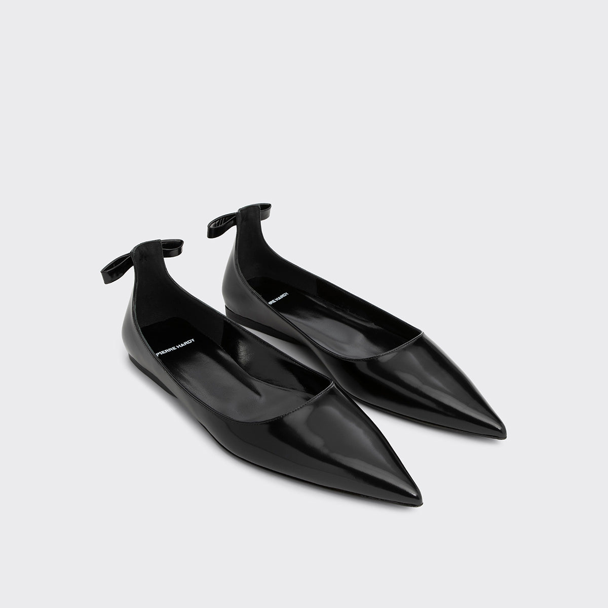 Pierre Hardy Cléo ballerine nere punta tacco 10 mm