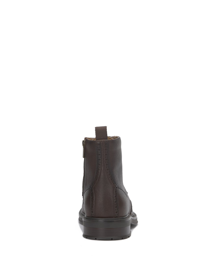Vince Camuto Jaycob stivale uomo vernice brogue wingtip