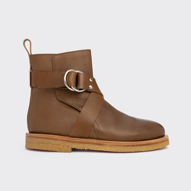 Pierre Hardy Dakota stivali donna marrone suola crepe