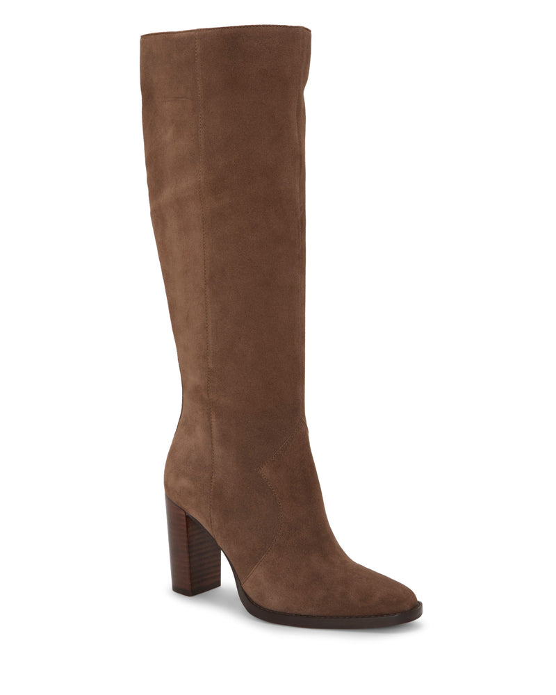 Vince Camuto Lecheya Stivale Alto Ginocchio pelle tacco blocco