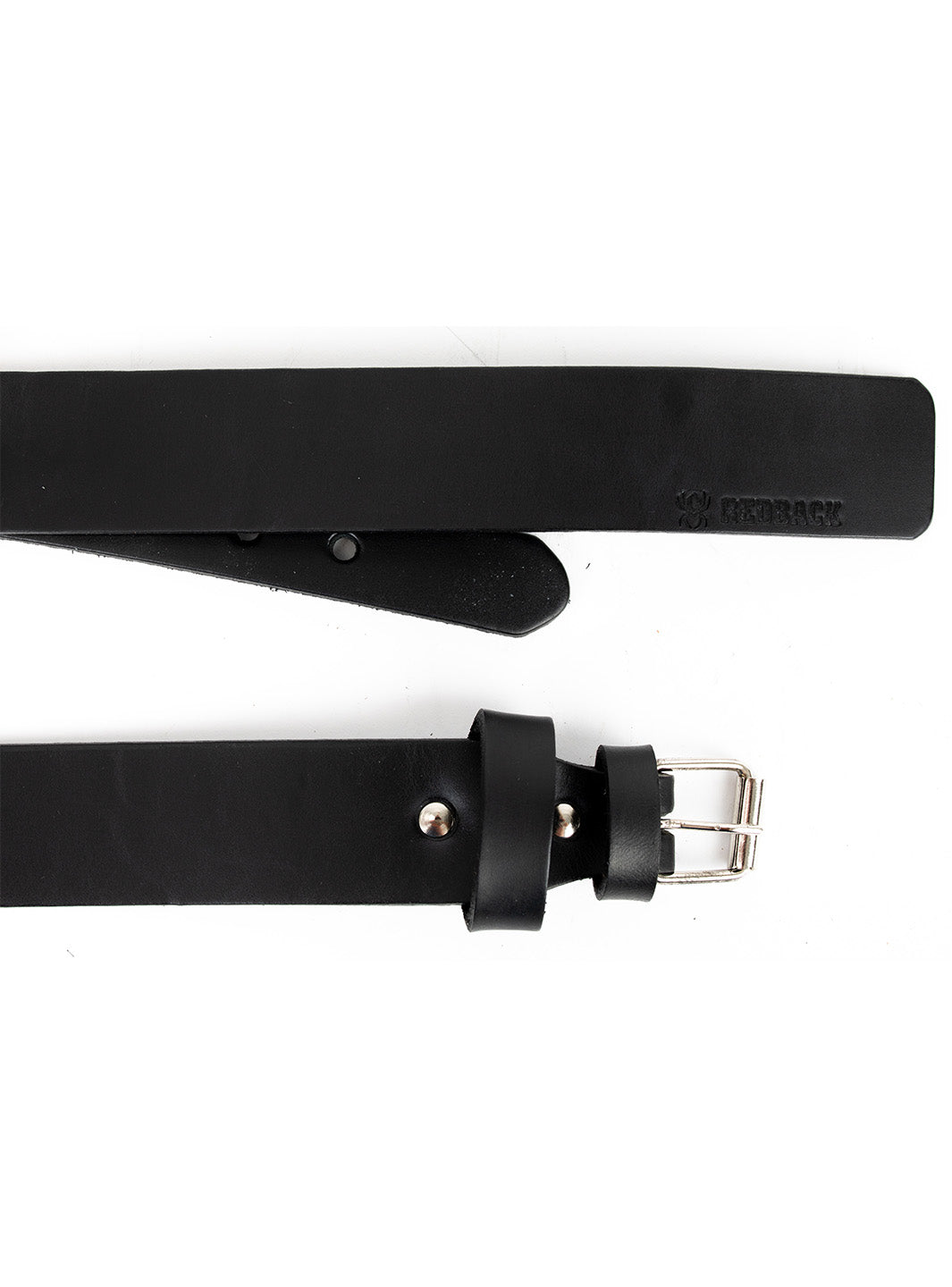 Redback Mechanic Belt cintura pelle nero taglia 30