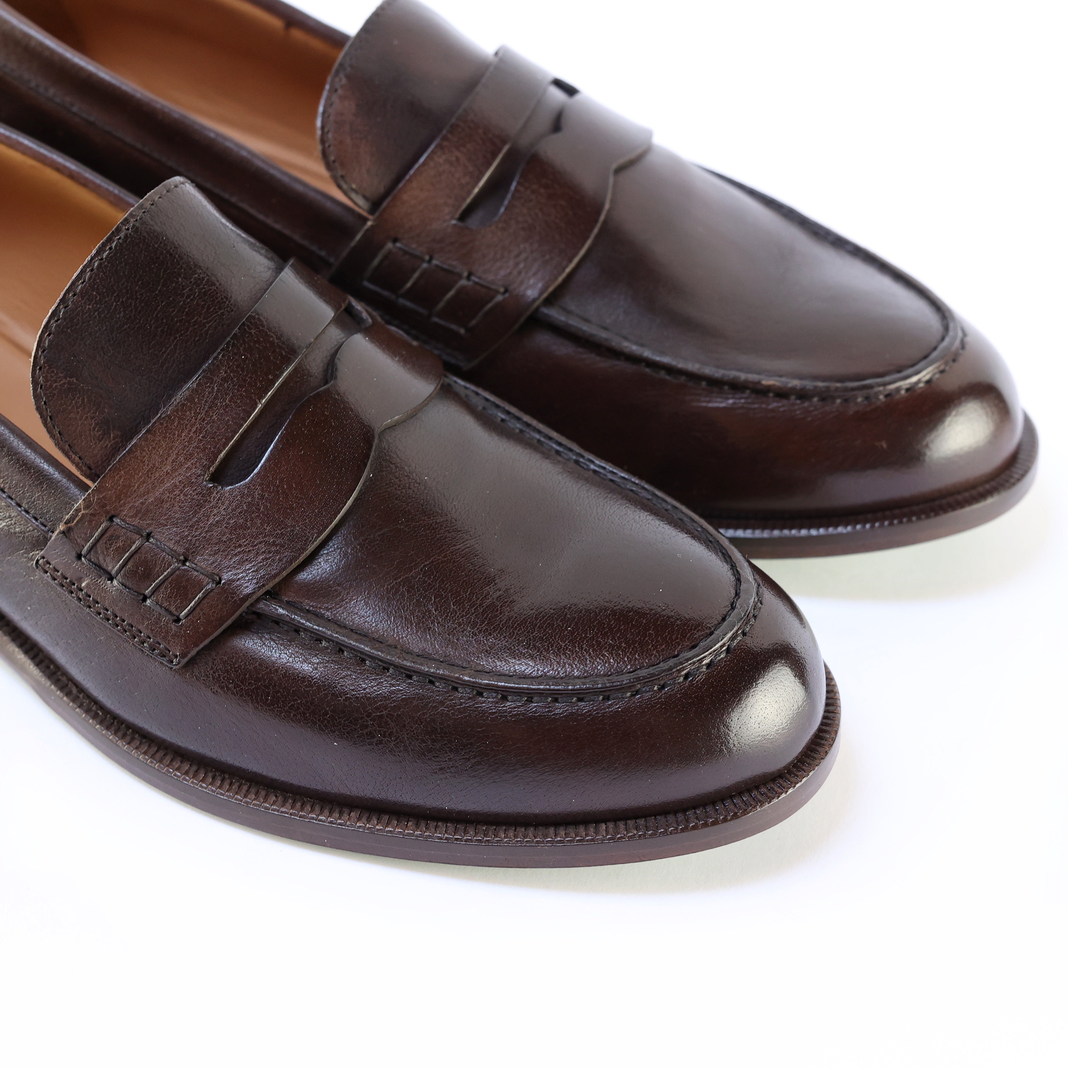 Ton Goût Karma D-4 mocassino uomo bufalo fondente 40
