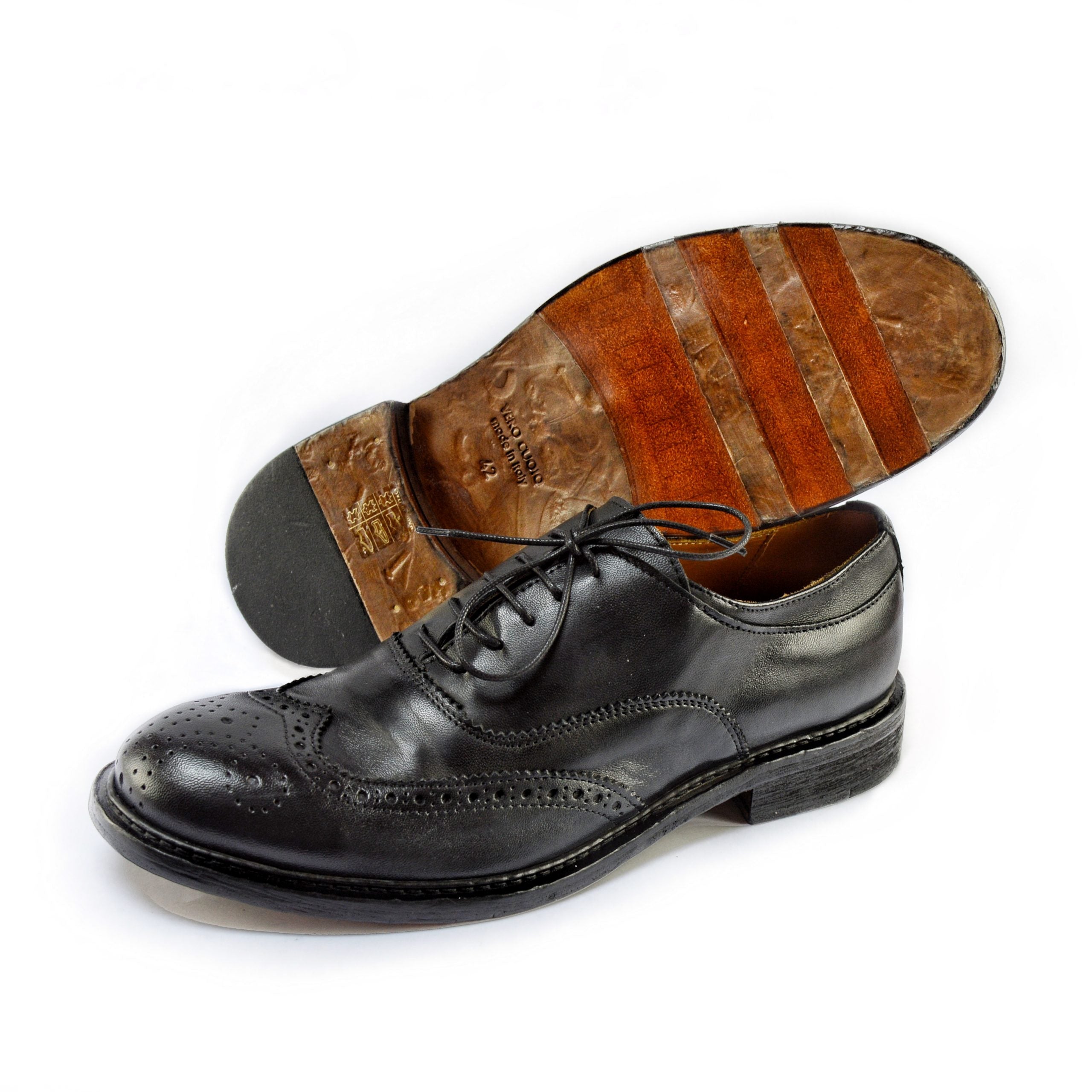 Ton Goût Audry francesina uomo nera vitello 45-46