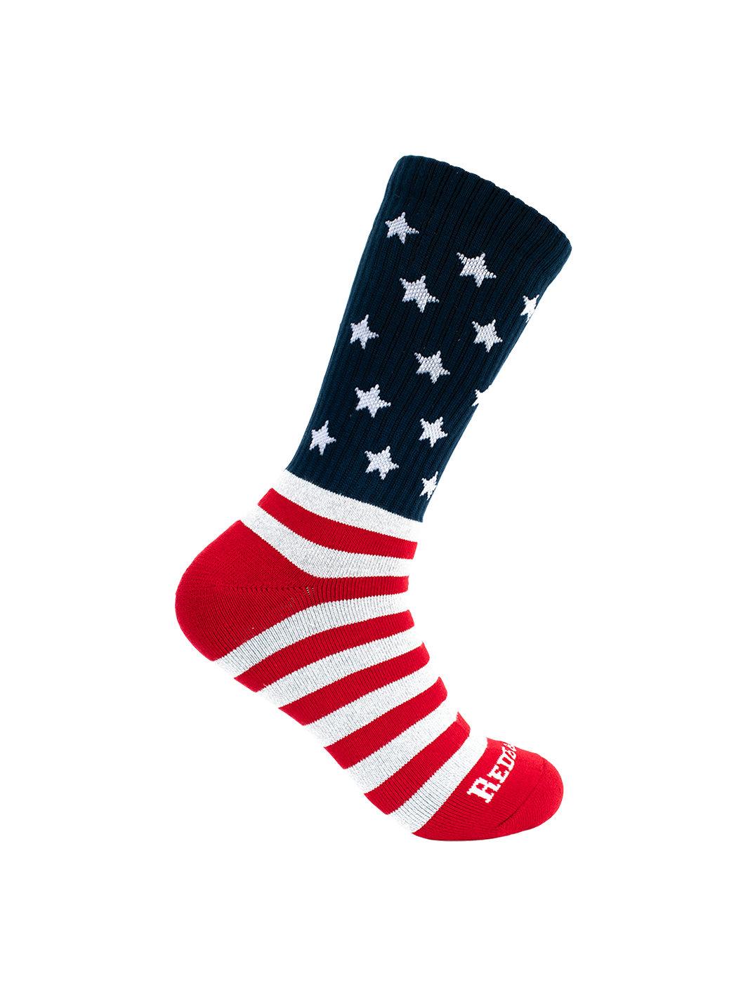 Redback Patriot calzini crew bandiera USA bambù