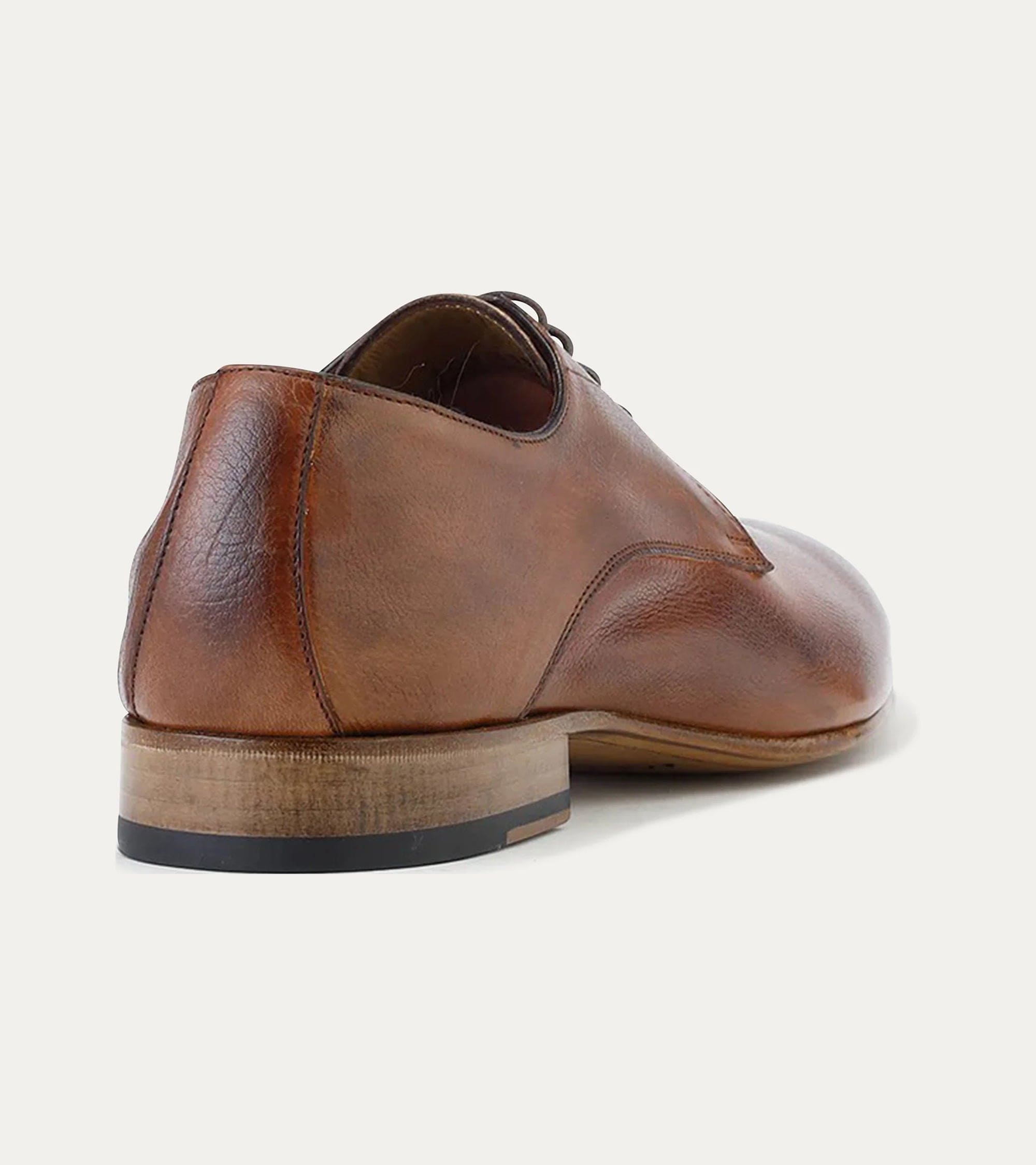 Ace Marks Oliver Cuoio Buffalo Scarpe Derby Marroni Pieghevoli