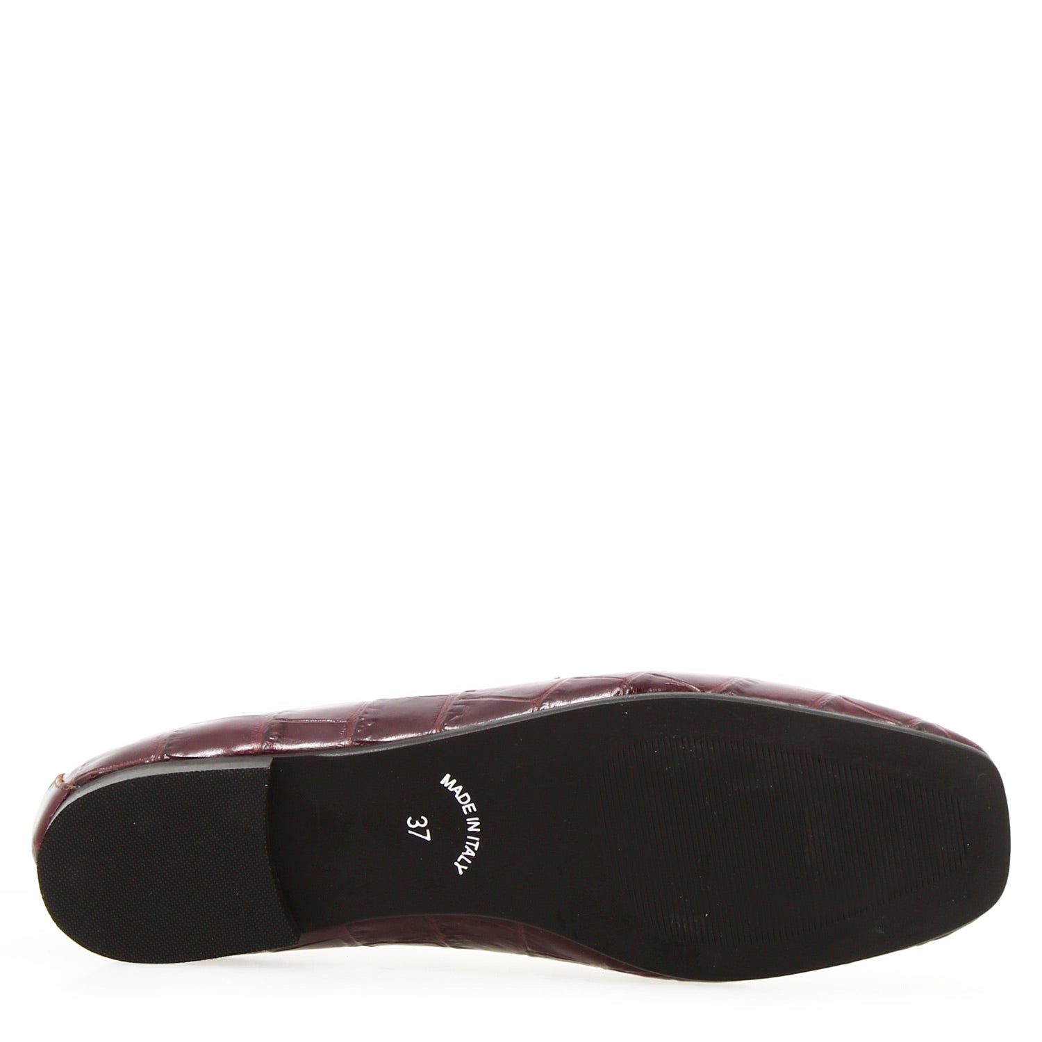 Leonardo Artemide22 mocassino pelle bordeaux stampa cocco