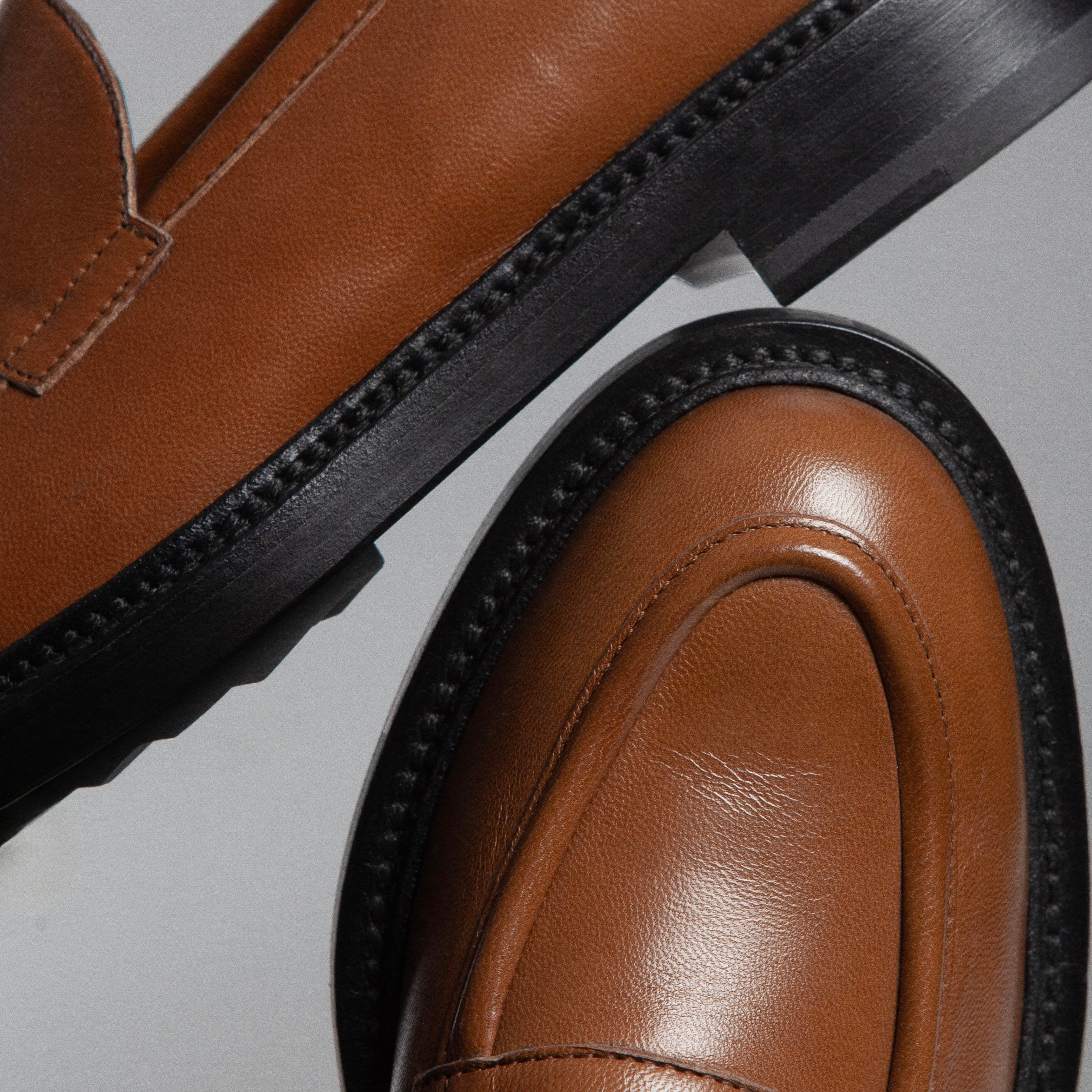 Pierre Hardy John John Loafer mocassini cognac 40 pelle vitello