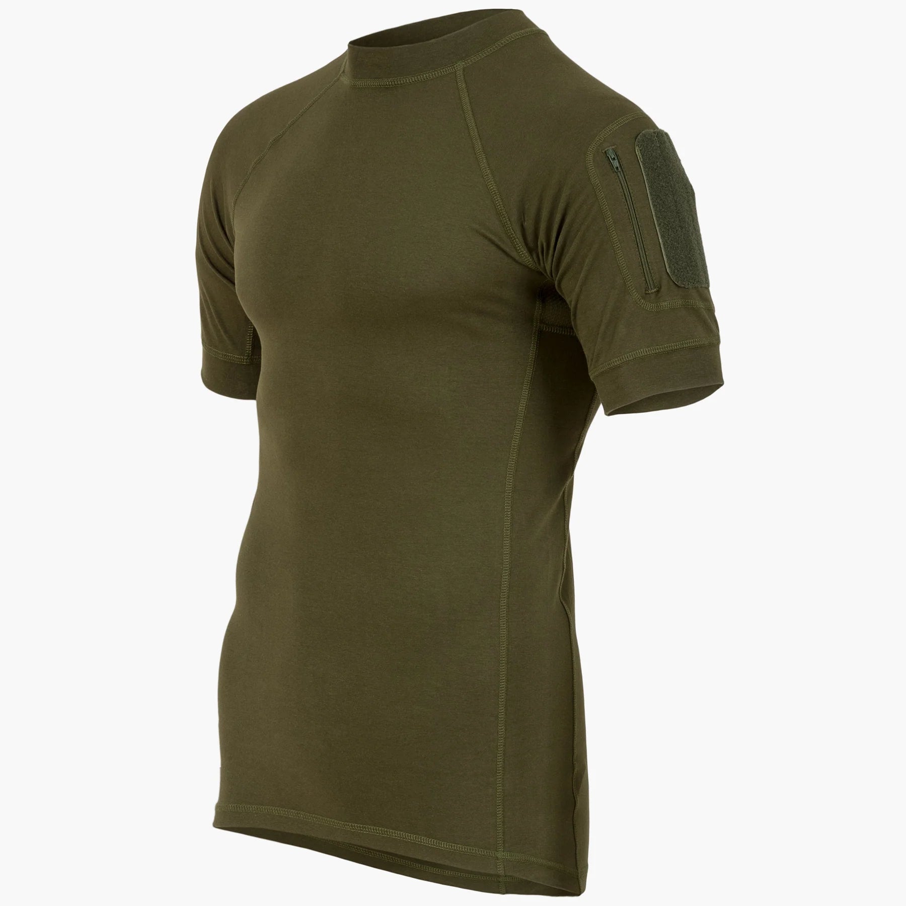 MAK Combat maglietta tattica uomo nero cotone traspirante