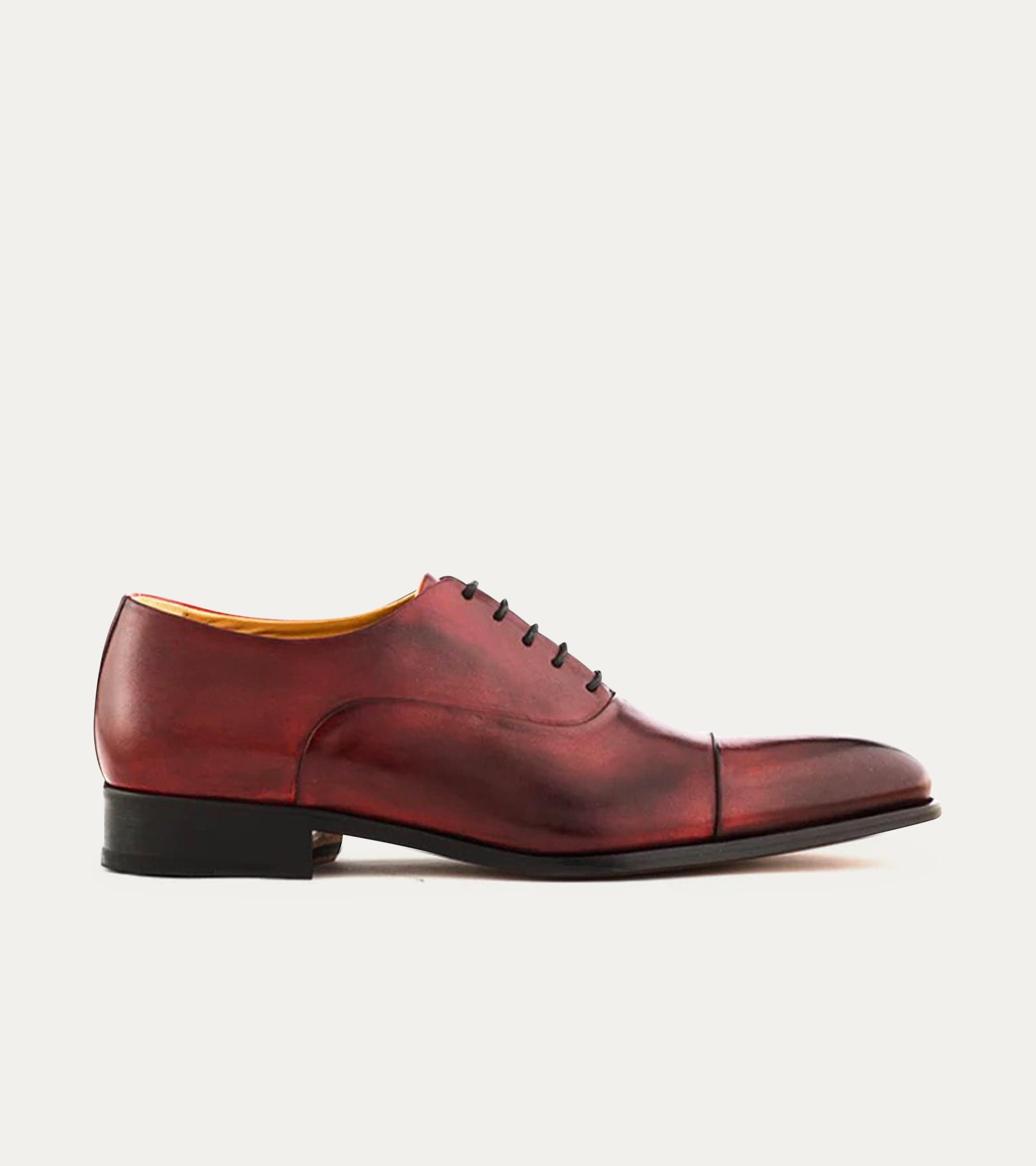 Ace Marks Griffin oxford uomo diablo bordeaux pelle