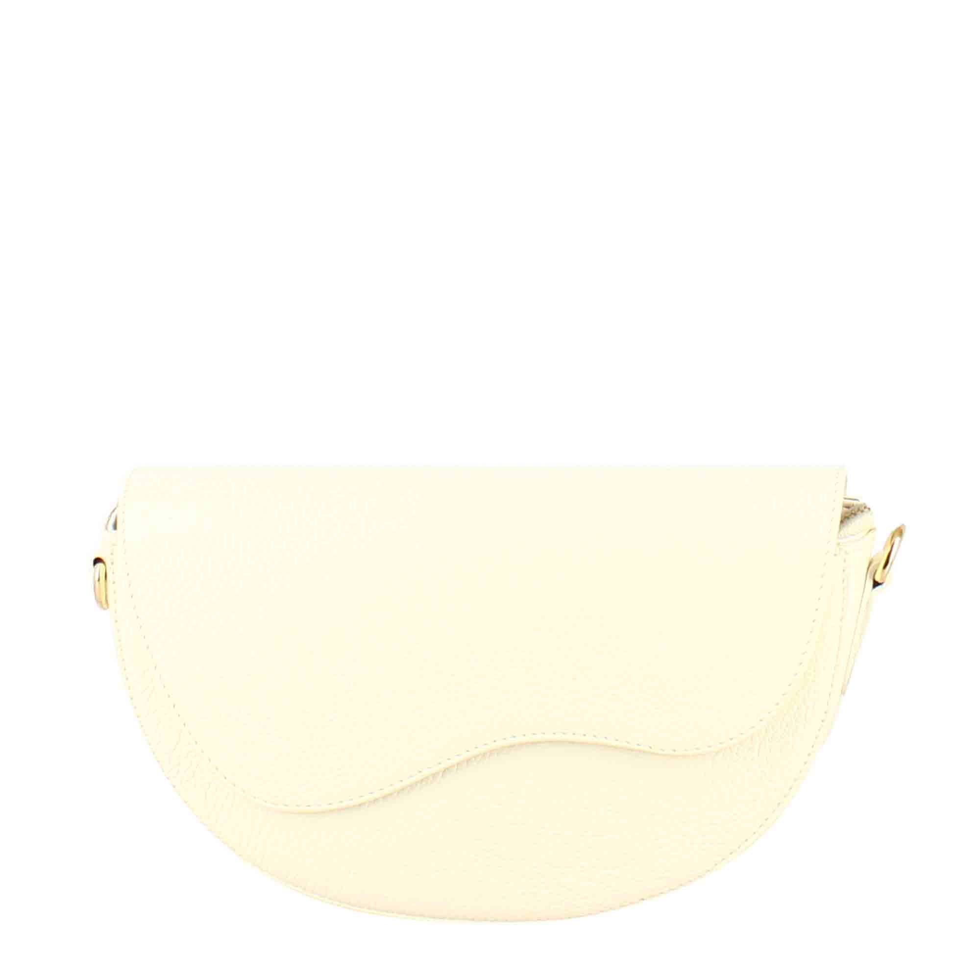 Leonardo Shoes Kate borsa tracolla pelle marrone
