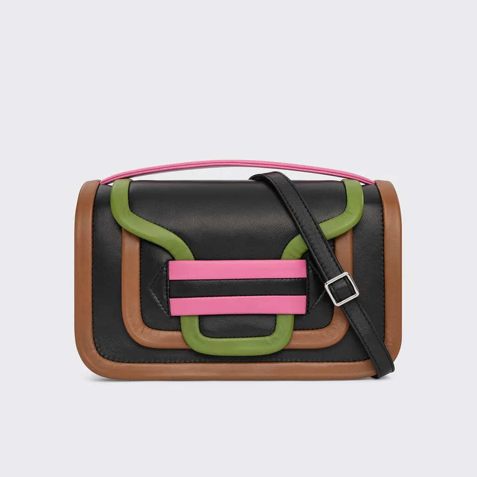 Pierre Hardy Alpha Maxi Borsa Pelle Nera Tracolla