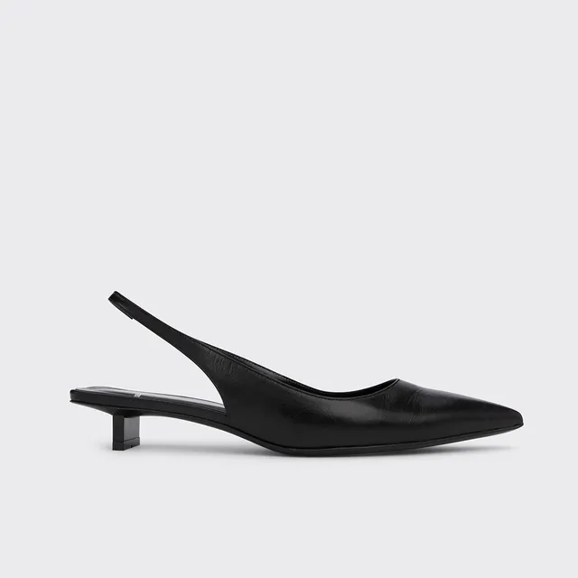 Pierre Hardy Stella slingback donna pelle nera tacco 25 mm