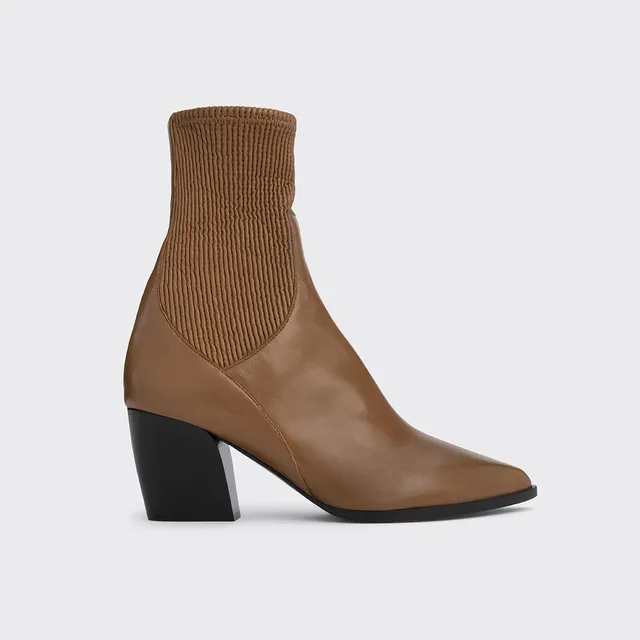 Pierre Hardy Rodeo stivali donna cammello tacco 70