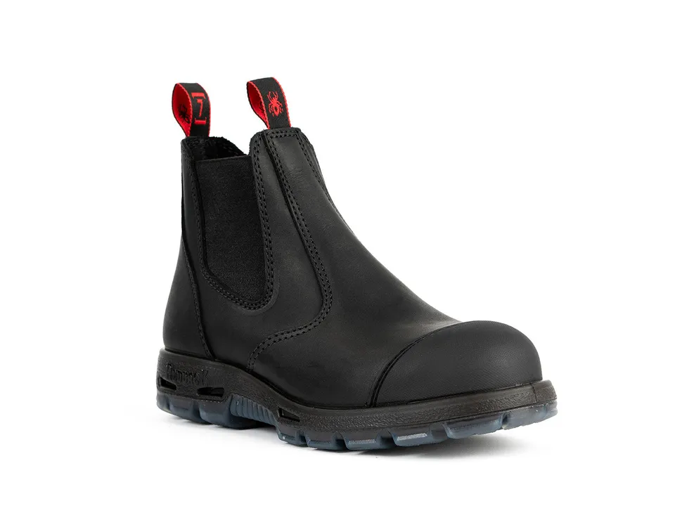 Redback Bobcat Easy Escape stivali acciaio nero 8 UK
