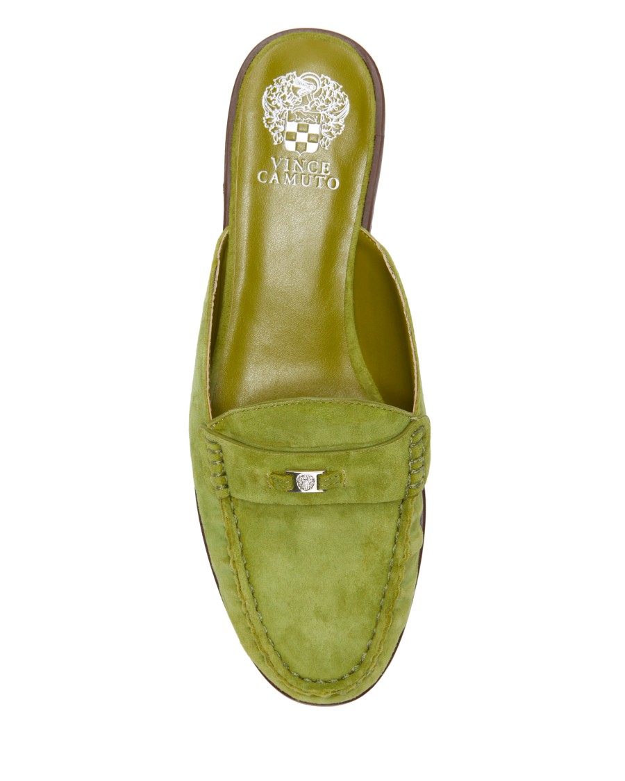 Vince Camuto Cobby Mule Donna Punta Mocassino Tacco Largo