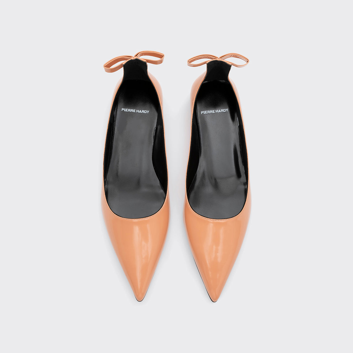 Pierre Hardy Cléo ballerine donna arancione punta affilata