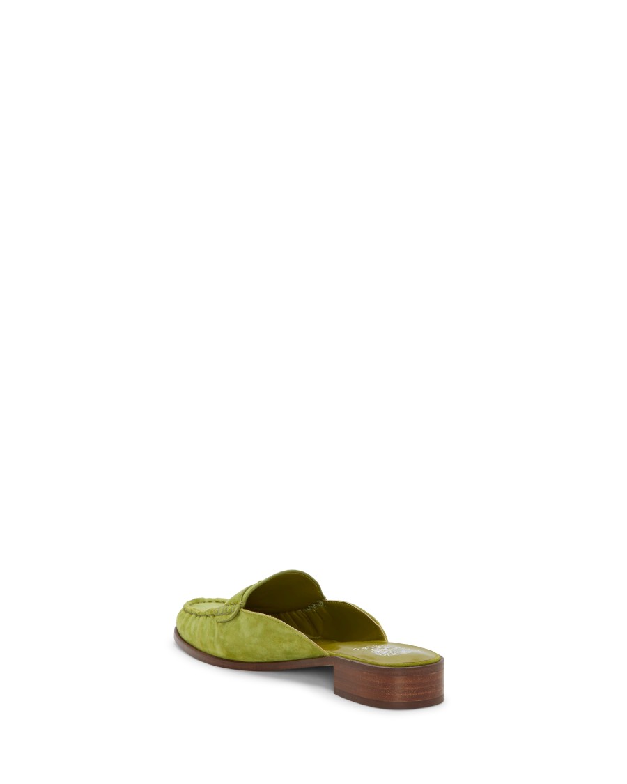 Vince Camuto Cobby Mule Donna Punta Mocassino Tacco Largo