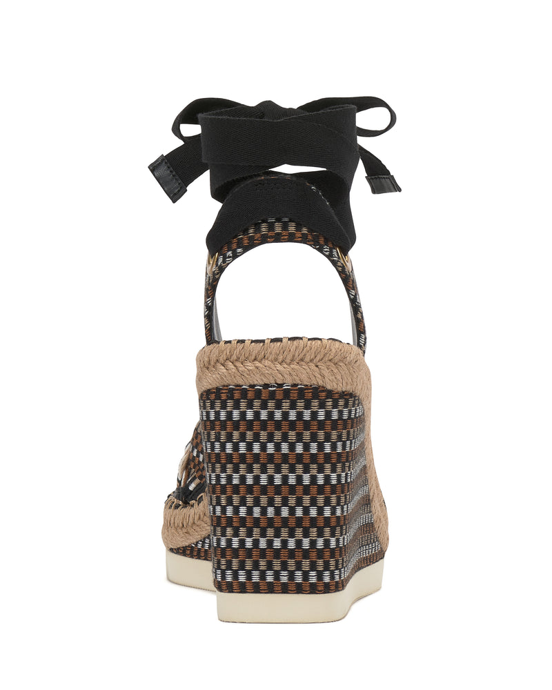 Vince Camuto Bealie sandalo zeppa espadrillas intreccio