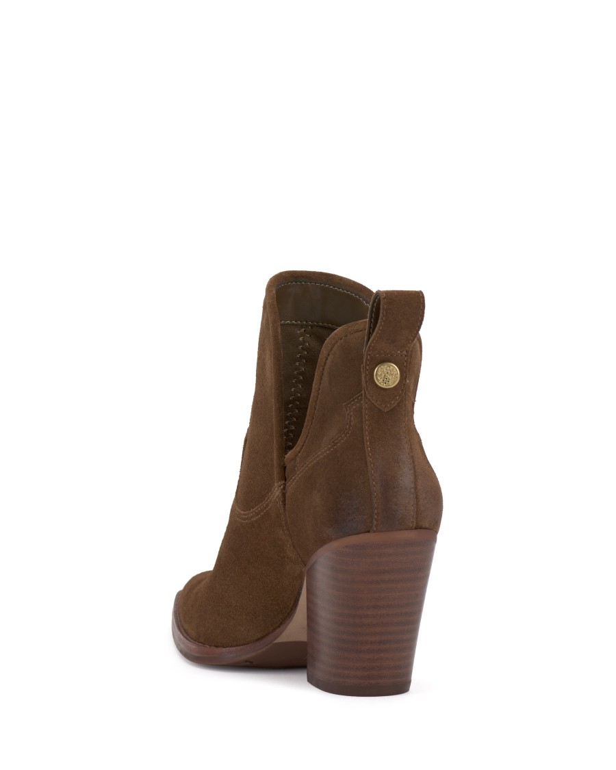 Vince Camuto Phaidra Stivaletto Western Tacco Blocco