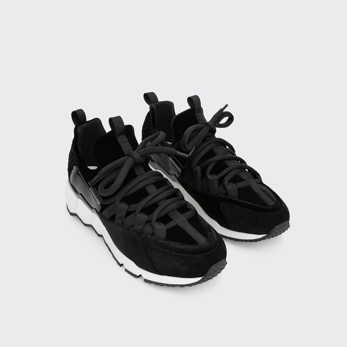 Pierre Hardy Trek Comet Sneakers scarpe donna nero