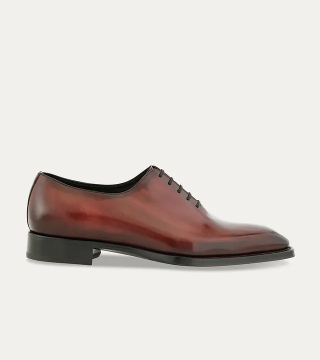 Ace Marks Tom Wholecut oxford uomo pelle marrone
