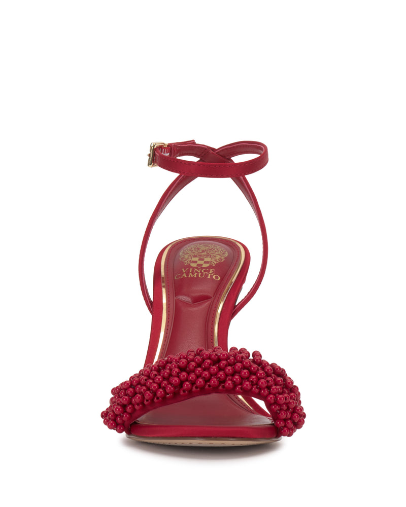 Vince Camuto Arleem Sandalo Donna con Perline Tacco