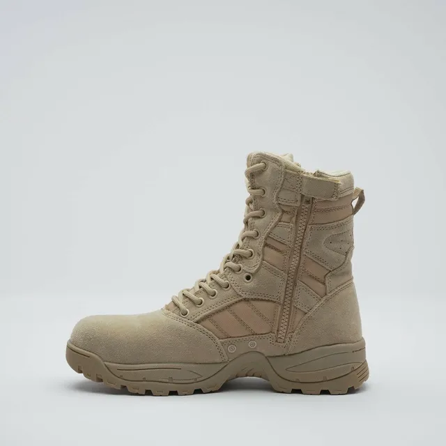 MAK Protector 9 Side Zip Stivale Tattico Desert Tan Punta