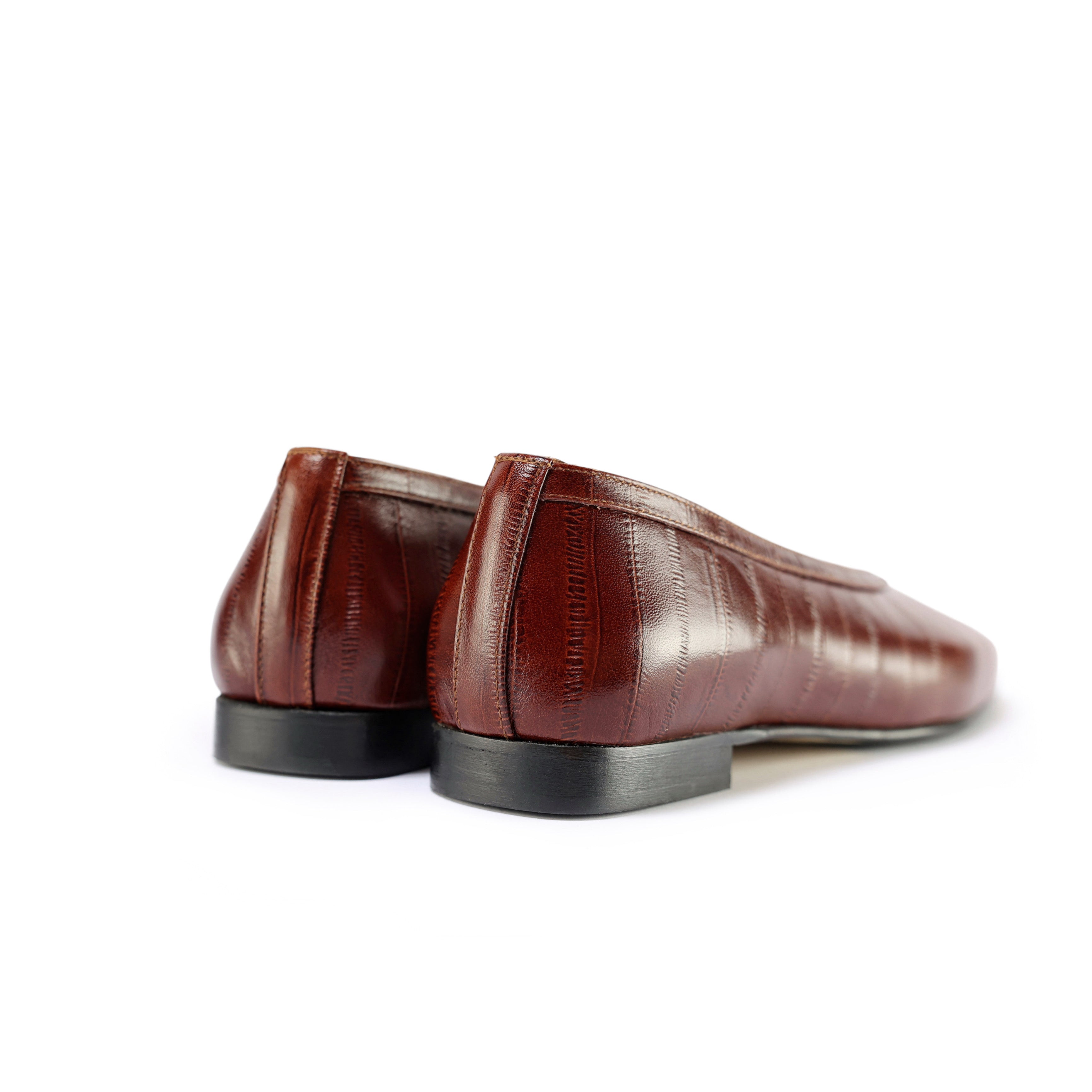 Ton Goût Sognia F/W 26 ballerine donna cuoio anguilla
