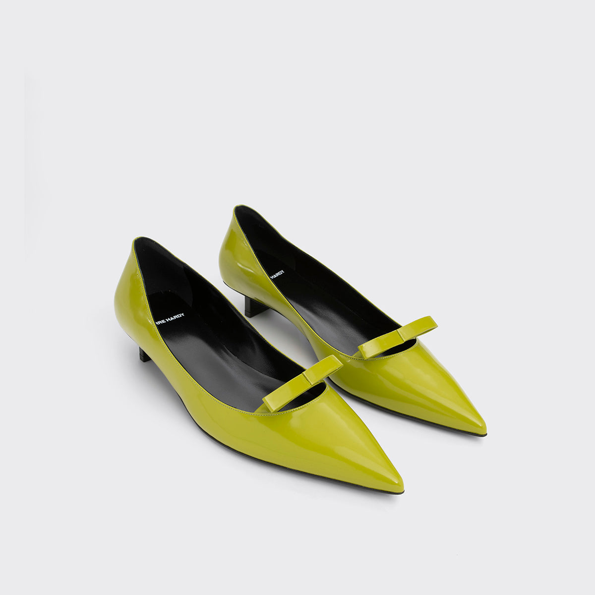 Pierre Hardy Delphine décolleté pelle verde 25