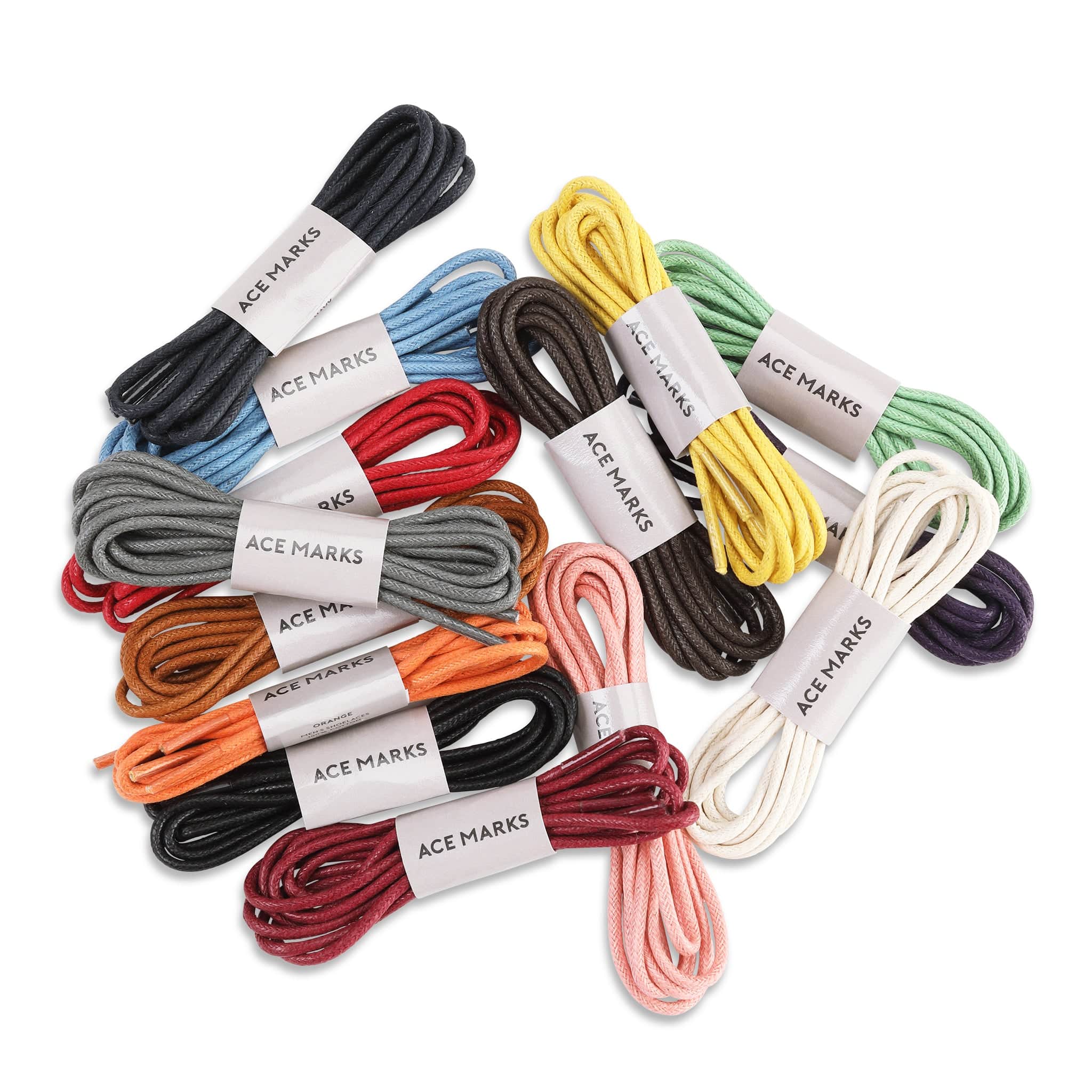 Ace Marks Kit Lacci Rotondi Cerati 14 Colori