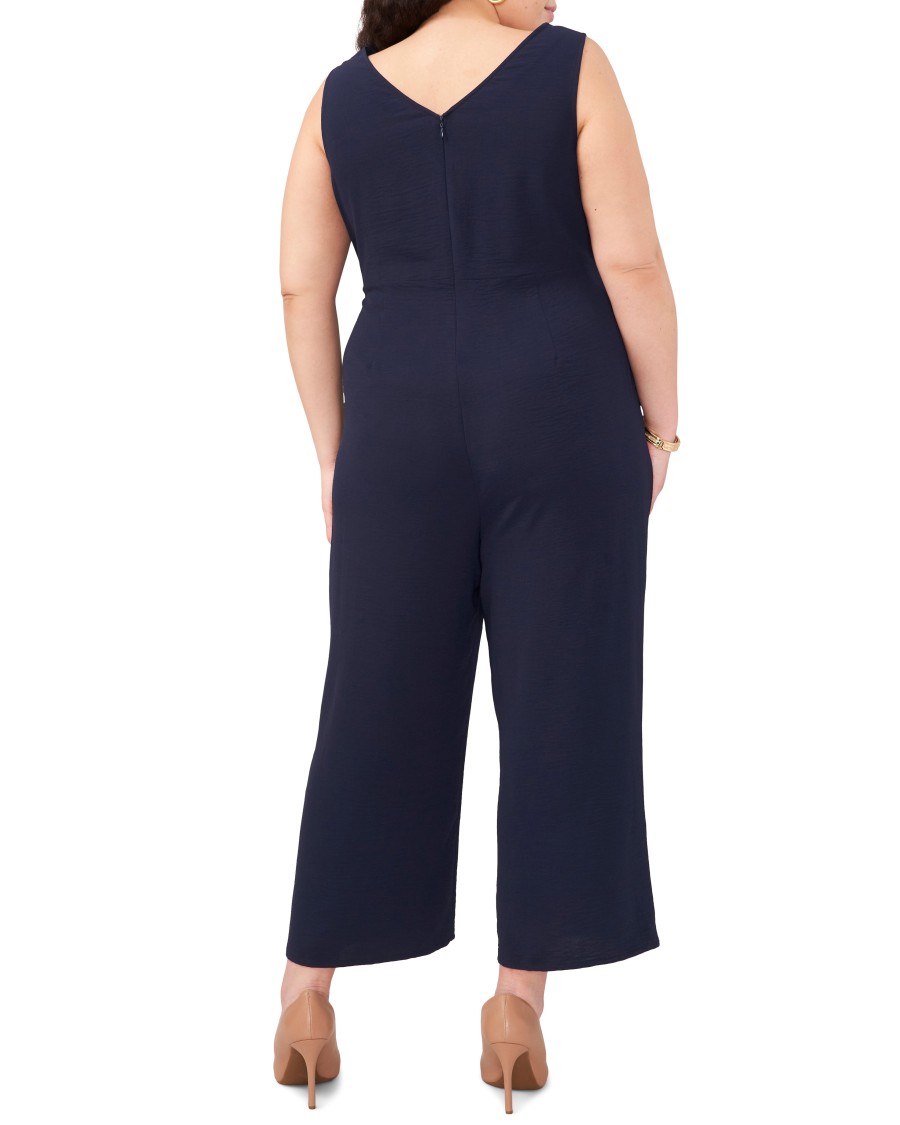 Vince Camuto Jumpsuits tuta scollo V taglie forti gamba larga
