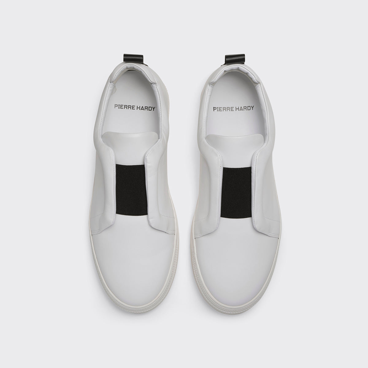 Pierre Hardy Slider Sneakers uomo bianche slip-on