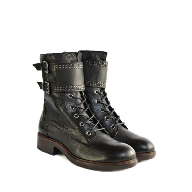 Ton Goût Ritmo Black stivaletti donna neri tacco 3,5cm