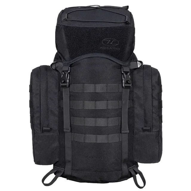 MAK Forces Elite zaino tattico nero 44L idrorepellente