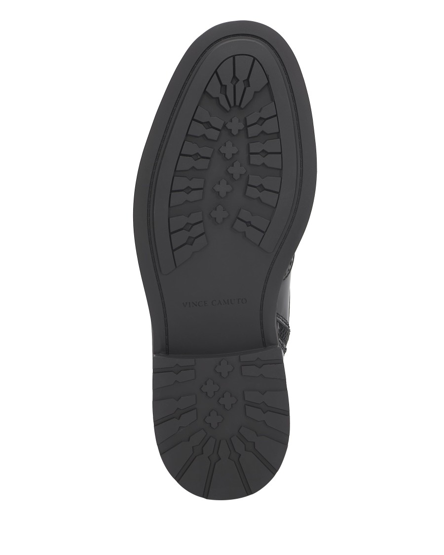 Vince Camuto Jaycob Wingtip stivali uomo vernice